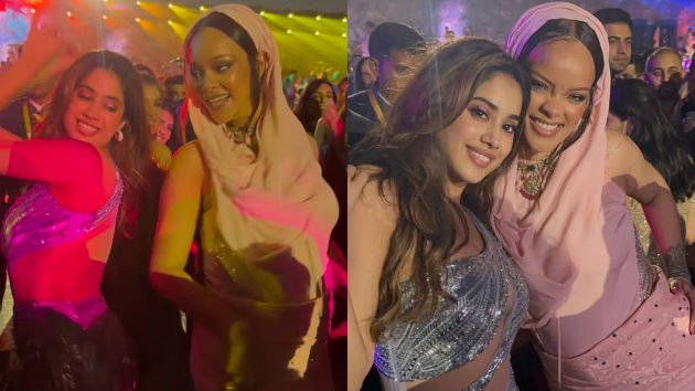 Rihanna With Janhvi Kapoor
