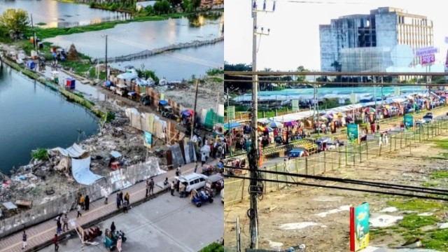 Govt Land Allegedly Encroached on Overnight at Cox’s Bazar Beach