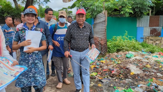 Mongla BNP Launches Mosquito Control Drive to Prevent Dengue