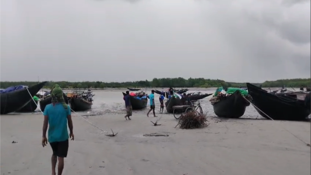 Bad Weather Disrupts Fishing, Dry Fish Production at Dublar Char at Start of Season