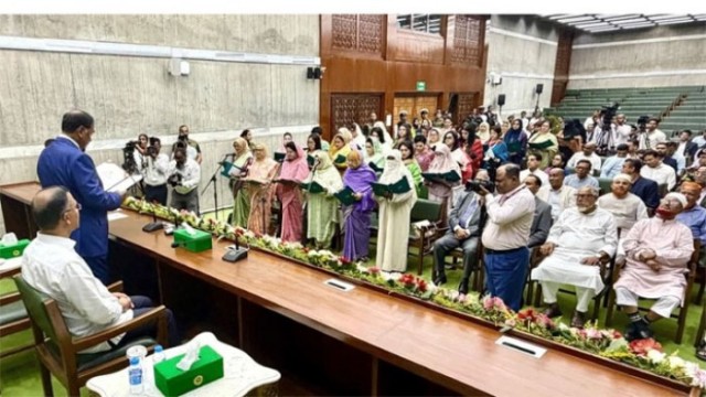 Women MPs Sworn In for Bangladesh’s 13th Parliament Reserved Seats