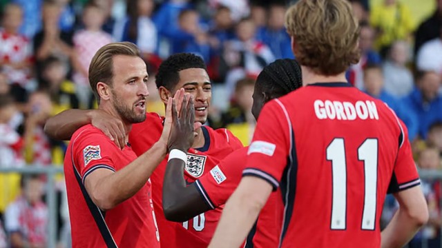 England Thrash Croatia 7-0 in Nations League Rout