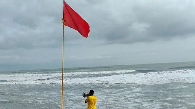 BMD Maintains Local Warning Signal No. 3 at Four Seaports Despite Weakening Low Pressure