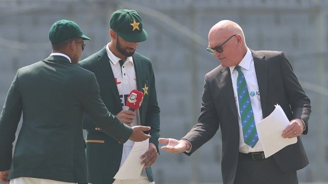 Bangladesh Bat First After Losing Toss Against Pakistan in Mirpur Test