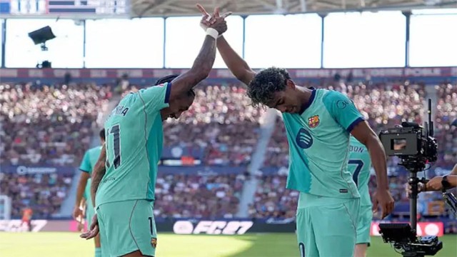 Barcelona Beat Levante 4-2 for Fifth Straight La Liga Win