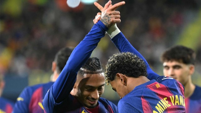 Barcelona Thrash Racing Santander 7-2 as Raphinha Hits Hat-Trick
