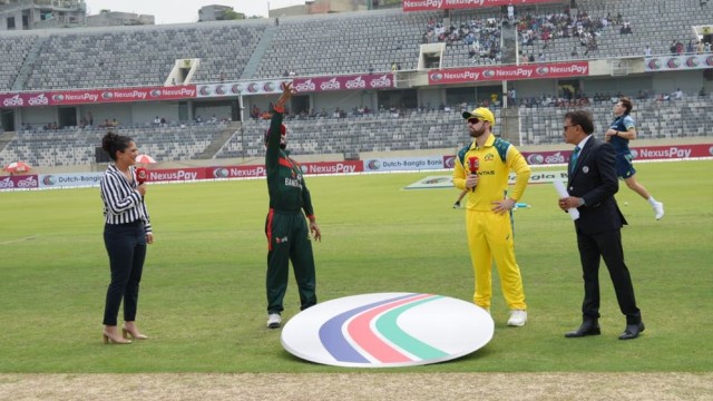 Australia Opt to Bowl as Bangladesh Begin ODI Series in Mirpur