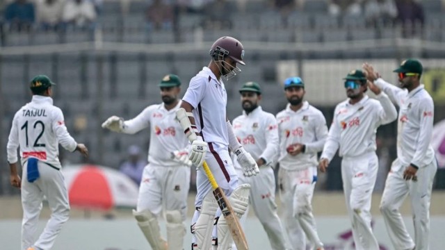 Nayeem Hasan’s Four-Wicket Haul Gives Bangladesh 27-Run First-Innings Lead