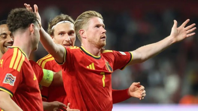 De Bruyne Double Leads Belgium to 3-0 Win Over Türkiye