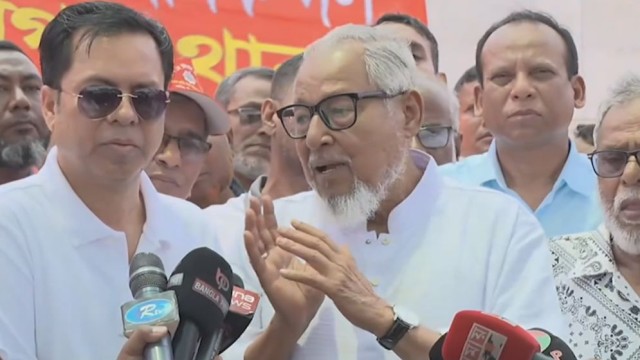 Nazrul Islam Khan Says Government Will Not Act Against People’s Interests