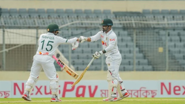 Bangladesh post 413 in first innings against Pakistan in Mirpur Test