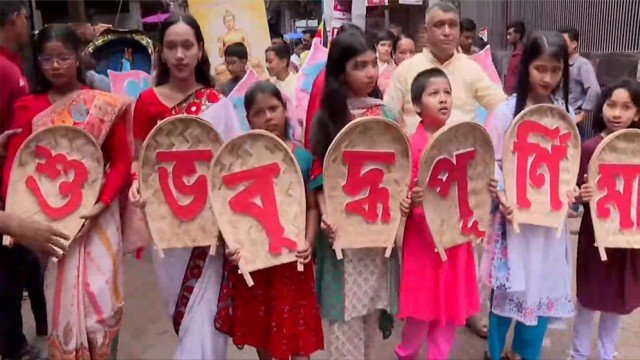 Buddha Purnima Observed with Rally and Prayers in Dhaka