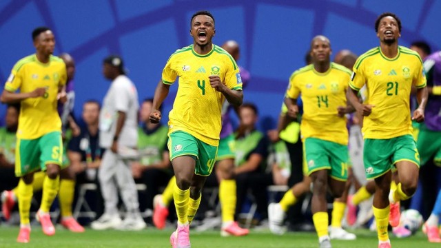 Late Mokoena Penalty Earns South Africa Crucial Draw Against Czech Republic