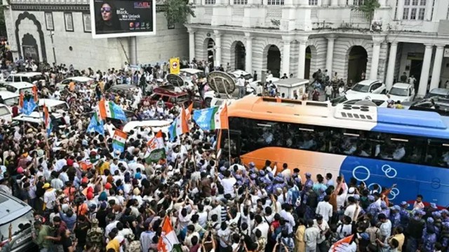 Delhi Tightens Security Ahead of CJP Protest Demanding Election Chief’s Resignation