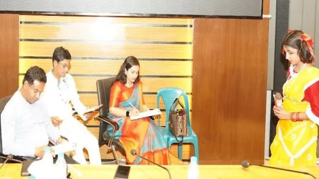 Cultural Competition Held in Rajshahi to Mark Nazrul Year