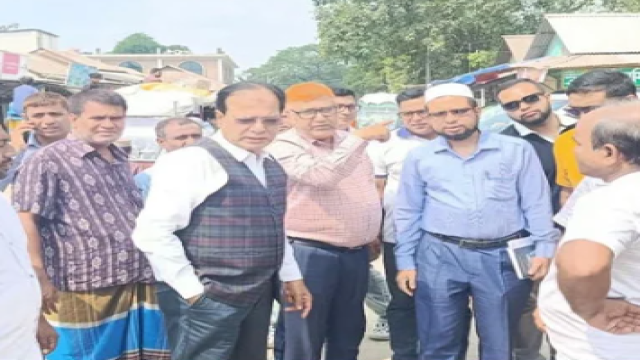 Minister Visits Proposed Site for Modern Multipurpose Market in Lalmonirhat