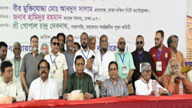 DSCC Inaugurates Dhakeshwari Temple Gate, Boundary Wall Construction