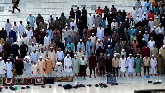 First Eid-ul-Azha Congregation Held at Baitul Mukarram National Mosque