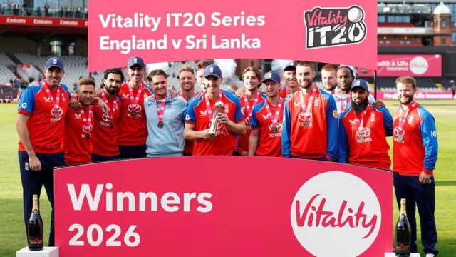England Whitewash Sri Lanka 3-0 to Reclaim T20I No. 1 Ranking
