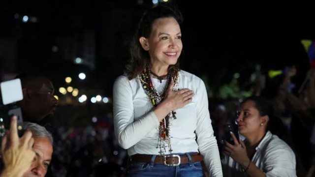 Venezuela Opposition Leader María Corina Machado Returns Home After More Than 10 Months in Exile