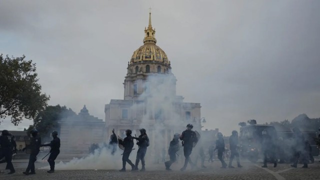 Police Crackdown on Student Protests in France Sparks Outrage, Nearly 8,000 Arrested