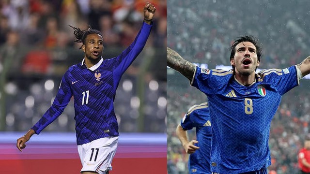 Olise Sends France Past Belgium as Italy Thrash Türkiye 4-1
