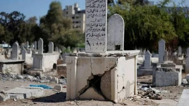 Gaza's cemetery crisis deepens as Israeli attacks continue despite ceasefire