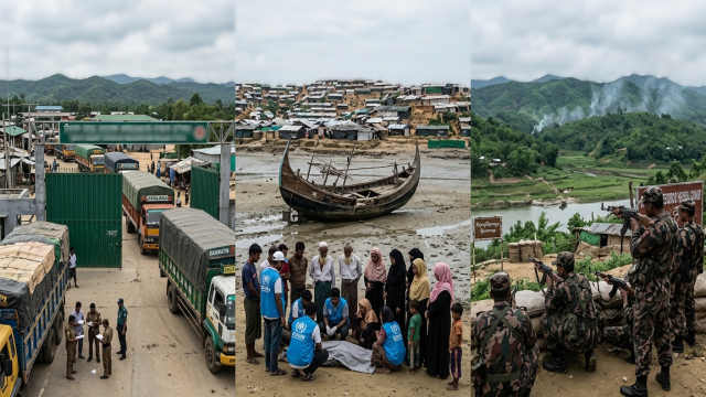 Border Clash, Rohingya Tragedy, and Trade Resumption Mark Tumultuous Week in Cox’s Bazar