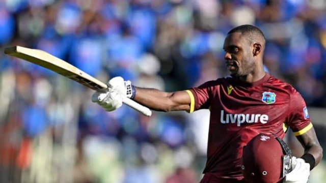 Greaves' Maiden Century Guides West Indies to 295-7 Against India