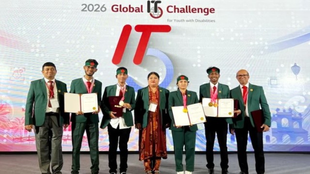 Bangladesh Team Wins Top Honours at Global IT Challenge for Youth with Disabilities in Vietnam