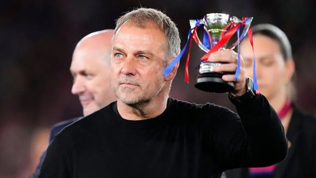 Barcelona Extend Hansi Flick Contract Until 2028 After Title Success
