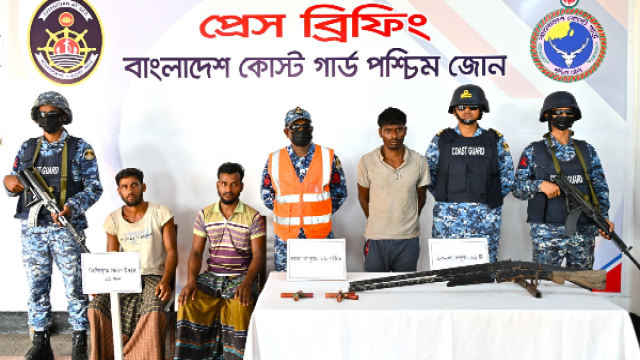 Two Hostages Rescued, Bandit Arrested in Coast Guard’s Sundarbans Operation