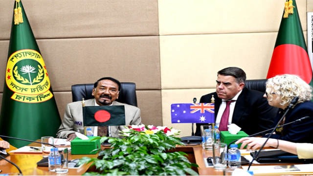 Australian Speaker Meets Bangladesh Counterpart to Boost Parliamentary Ties tell