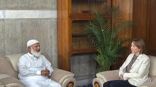 Australian High Commissioner Susan Ryle Holds Courtesy Meeting with Opposition Leader Shafiqur Rahman
