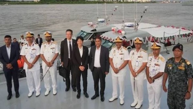 Bangladesh Navy Inducts Five Patrol Boats Received from Japan Under OSA Programme