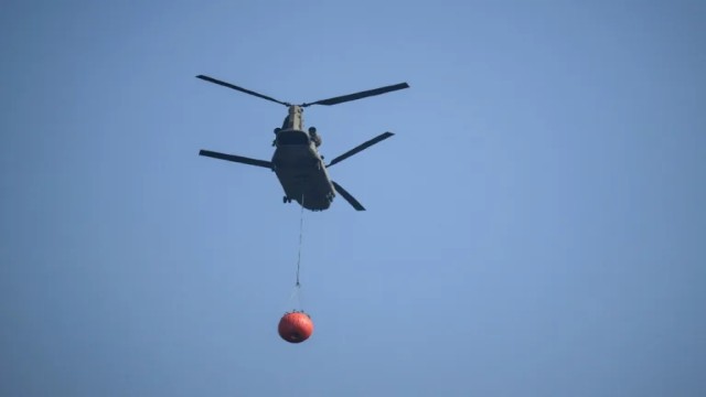 Air support deployed as Belgium battles largest wildfire in modern history