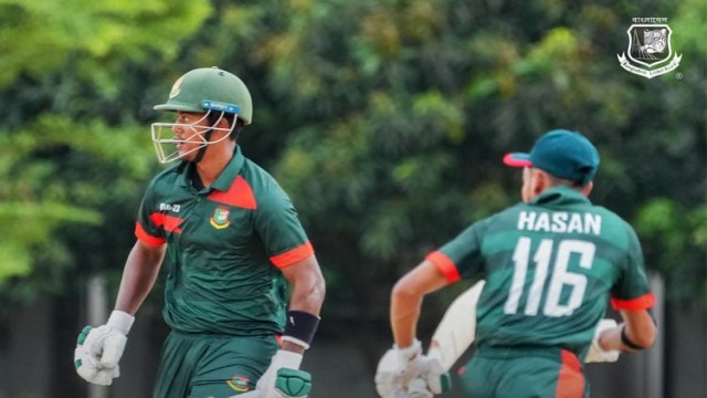 Bangladesh HP complete 3-0 ODI sweep over Malaysia with 237-run win