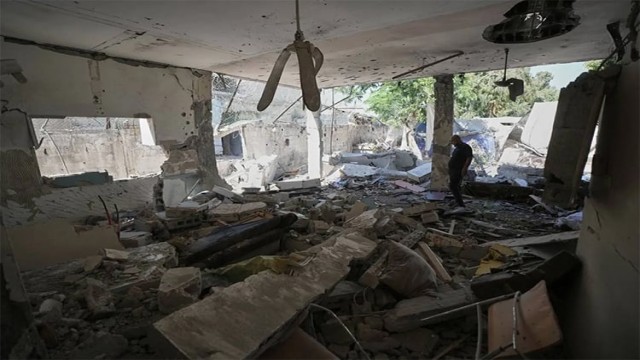 Israeli strike kills 9 at Gaza City police HQ: health officials