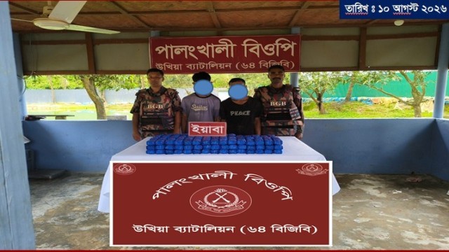 BGB Seizes Nearly 6 Lakh Yaba Pills, Gun & Ammunition in Border Raids