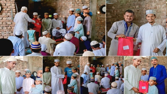 Children Rewarded for Regular Congregational Prayers in Patharghata