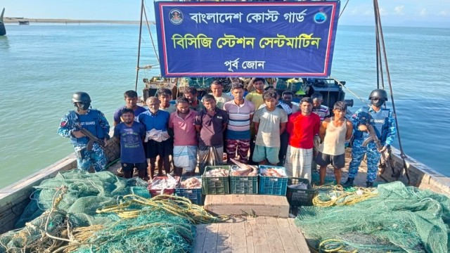 17 Fishermen Arrested in St Martin’s With Marine Fish