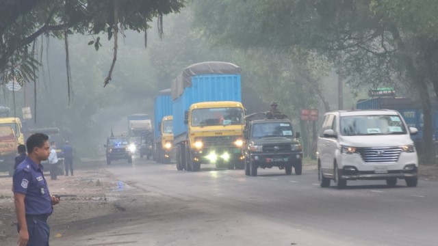 Fourth Uranium Shipment Reaches Rooppur Nuclear Plant Under Tight Security