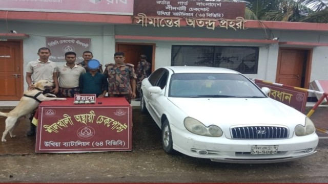 16,000 Yaba Pills Found Hidden in Car Cylinder in Ukhiya, Driver Held