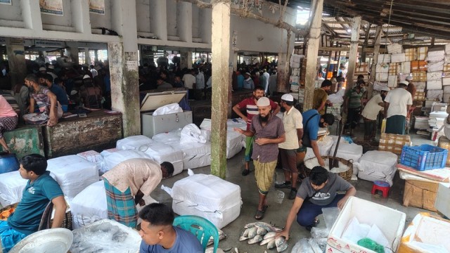 Hilsa Scarce at Patharghata Fish Landing Centre Ahead of 22-Day Ban