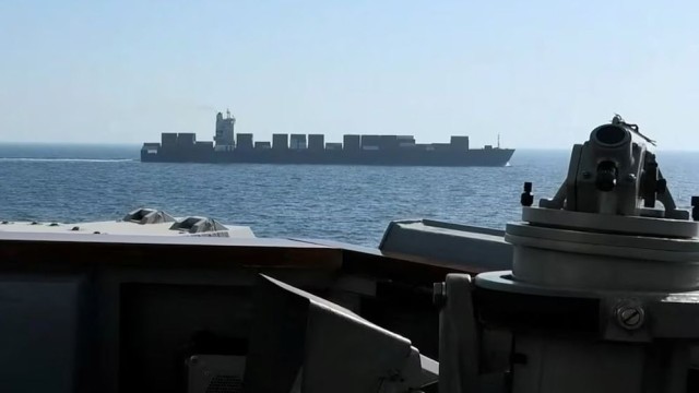 US Seizes Iranian-Flagged Vessel Near Strait of Hormuz, Tehran Condemns Move