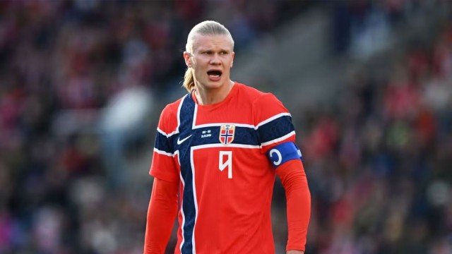 Haaland Double Gives Norway First-Half Lead Over Iraq
