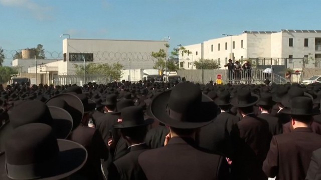 Ultra-Orthodox Protesters Clash with Authorities Over Military Conscription Law in Israel