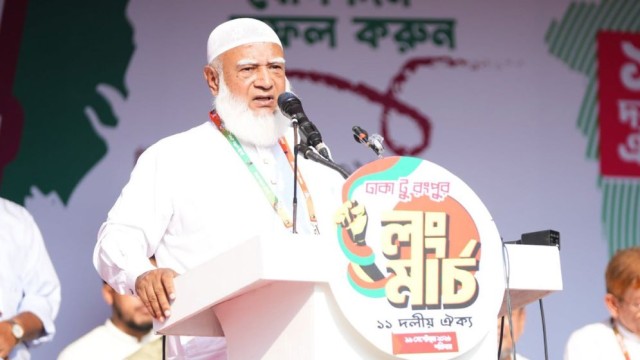 Shafiqur Warns BNP Over Referendum Verdict as 11-Party Long March Heads to Rangpur