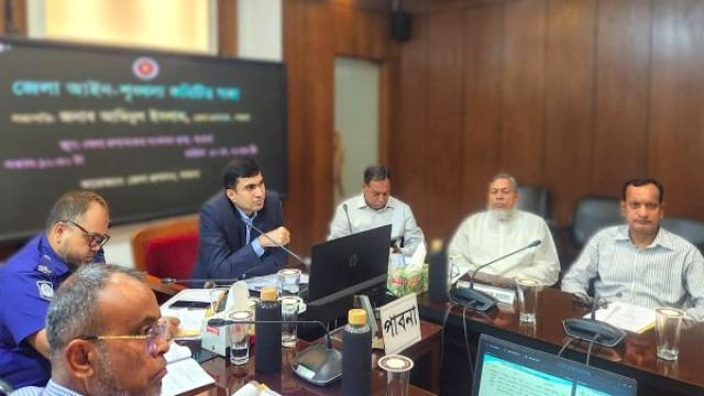 Pabna Law and Order Meeting Calls for Action