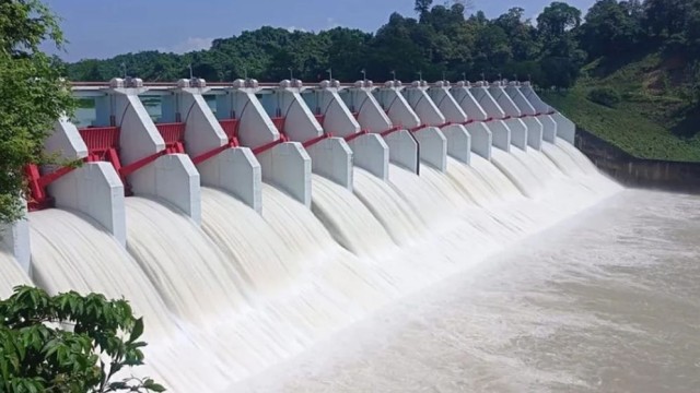 Kaptai Lake water rises, 16 dam gates opened